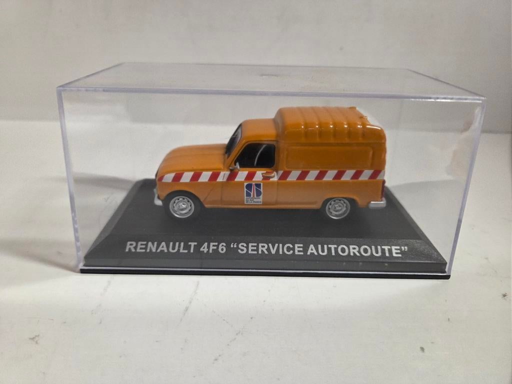 Ixo/Altaya Renault 4F6 "Service Autoroute" 1:43, Hobby en Vrije tijd, Modelauto's | 1:43, Overige merken, Auto, ., Ophalen of Verzenden