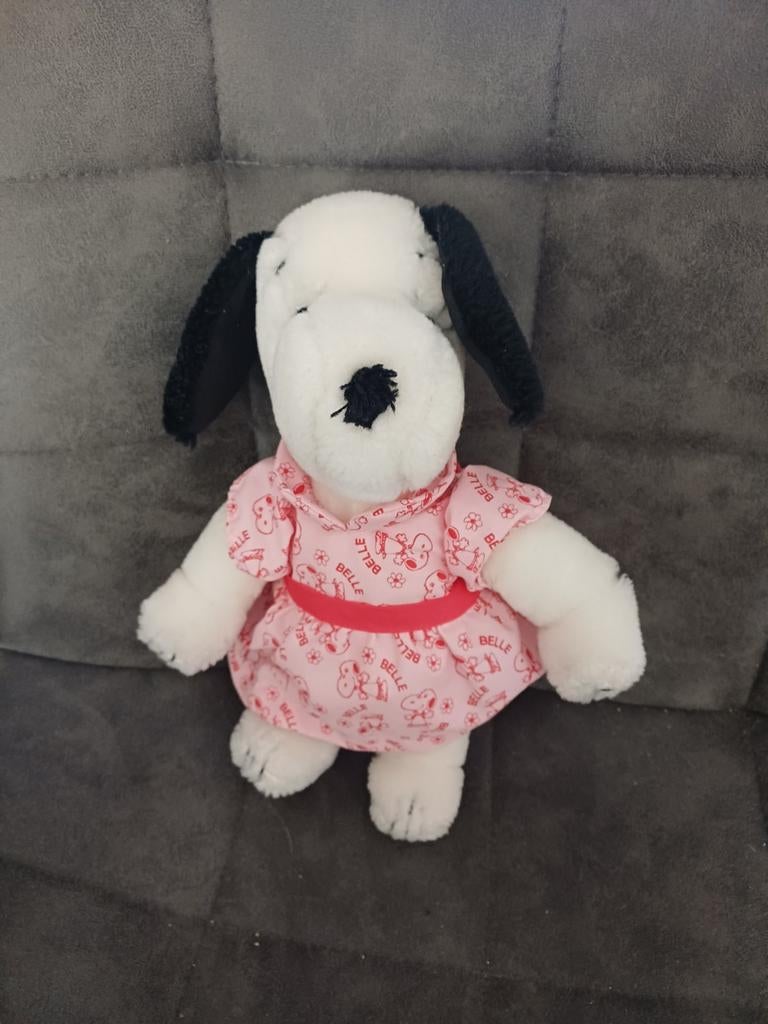 Belle knuffel  / zus van Snoopy, Ophalen of Verzenden, Zo goed als nieuw, Overige typen