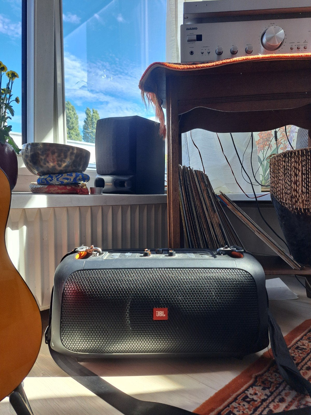 JBL Partybox on the go + draadloze microfoon, Ophalen, Gebruikt