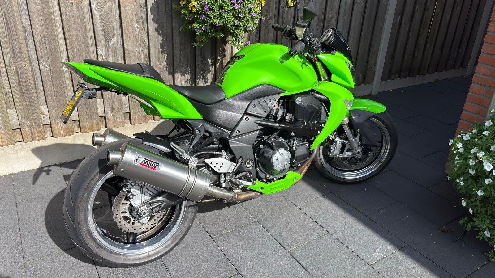 Kawasaki Z1000 bj 2008 - Nette Naked Bike met weinig km, Handvatverwarming, 4 cilinders, Motorrijbewijs A, Gebruikt