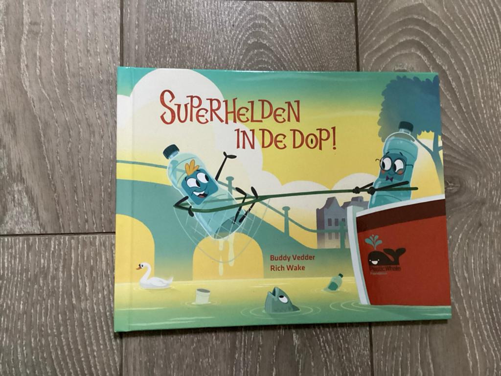 Superhelden in de dop! Kinderboek over recycling, Ophalen of Verzenden, Nieuw