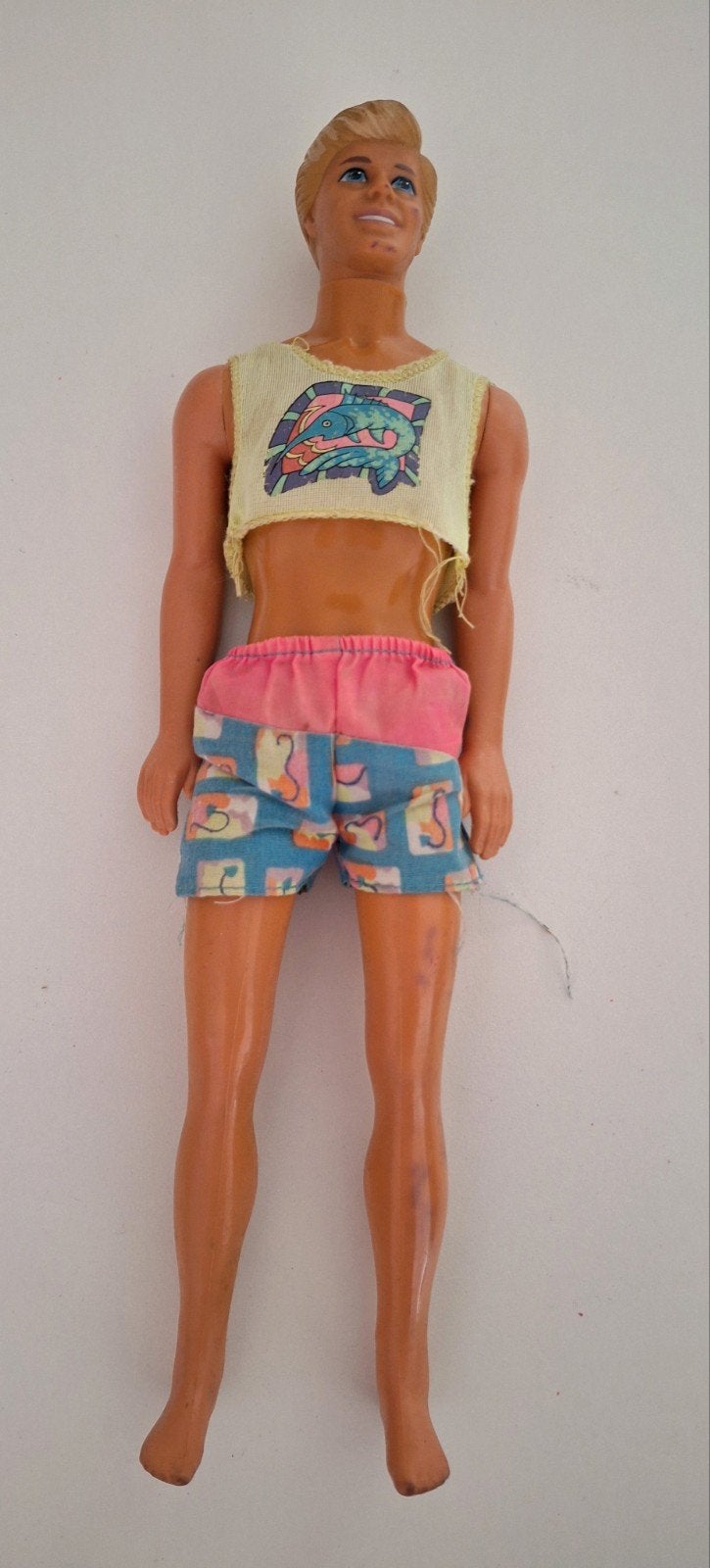 Te koop: Hawaiian fun barbie Ken van het merk Mattel, Ophalen of Verzenden, Gebruikt, Pop
