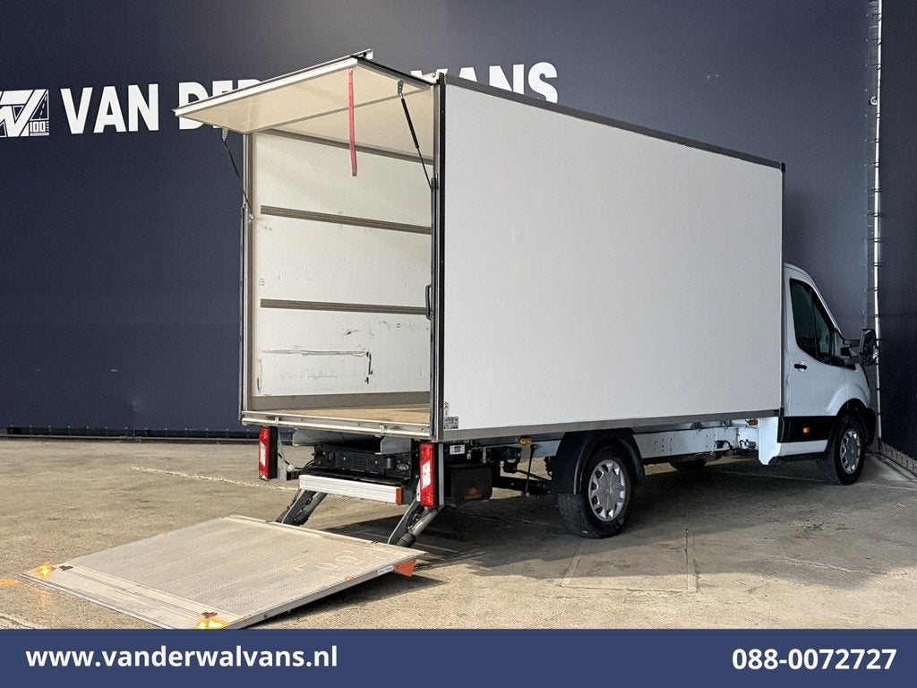 Ford Transit 2.0 TDCI 130pk Bakwagen Laadklep Euro6 Airco |, Auto's, Bestelauto's, 4 cilinders, 2500 kg, Wit, 11 km/l