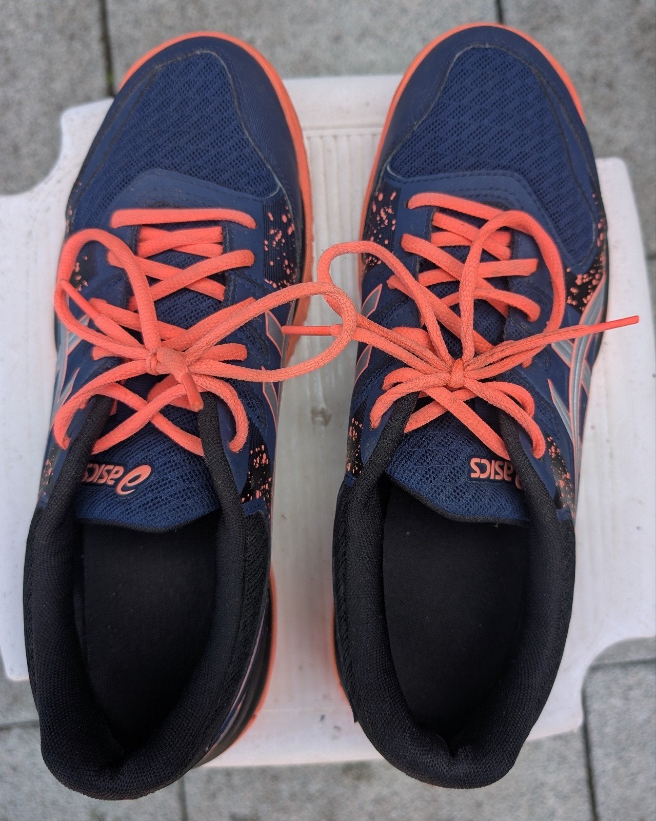 Asics Gel-Flare Sportschoenen - Maat 42, Blauw, Sportschoenen, Ophalen of Verzenden, Gedragen