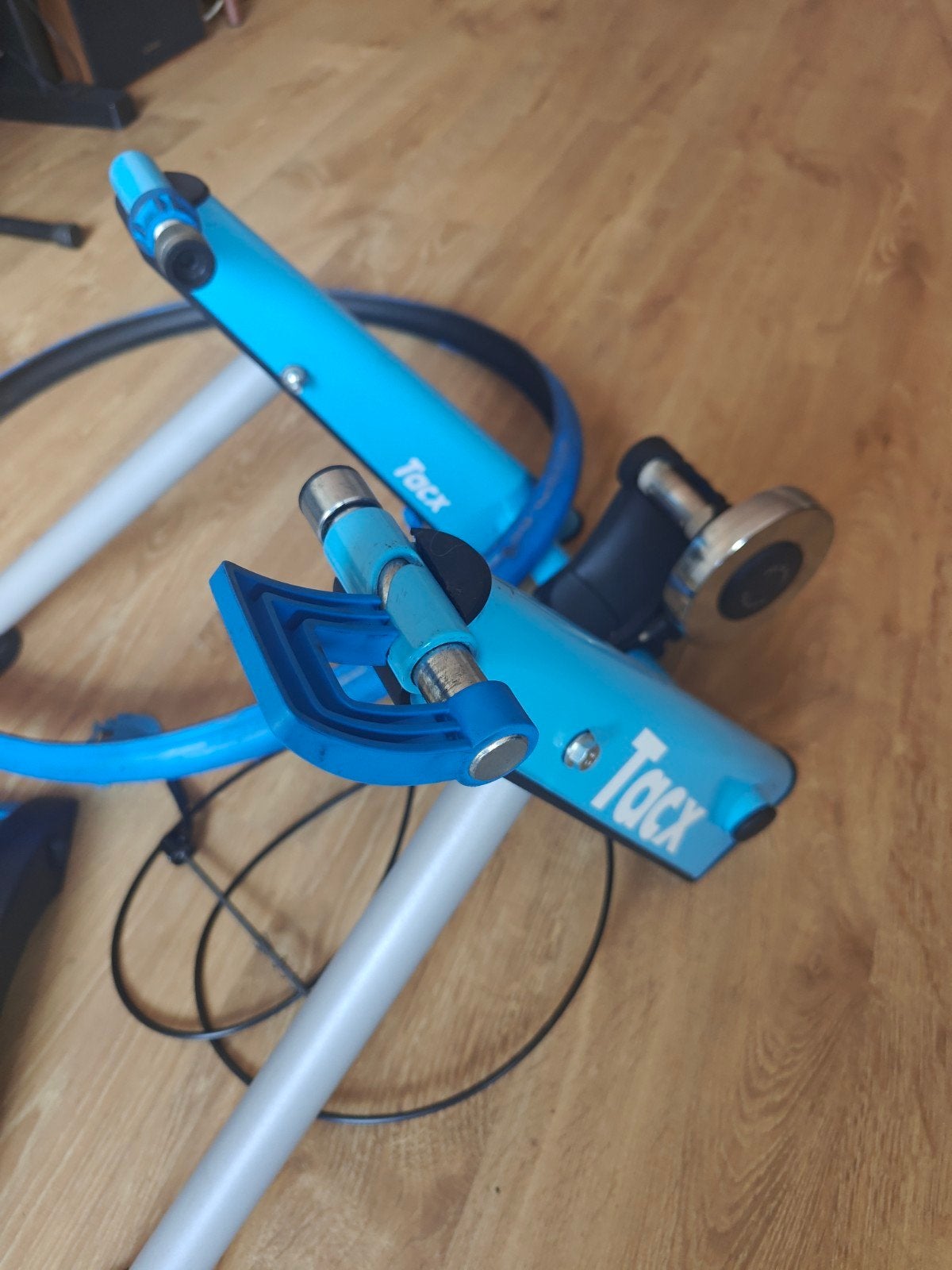 Tacx Fiets Trainer (Blue Matic) - Indoor Fietsen, Sport en Fitness, Wielrennen, Ophalen, Gebruikt, Overige typen