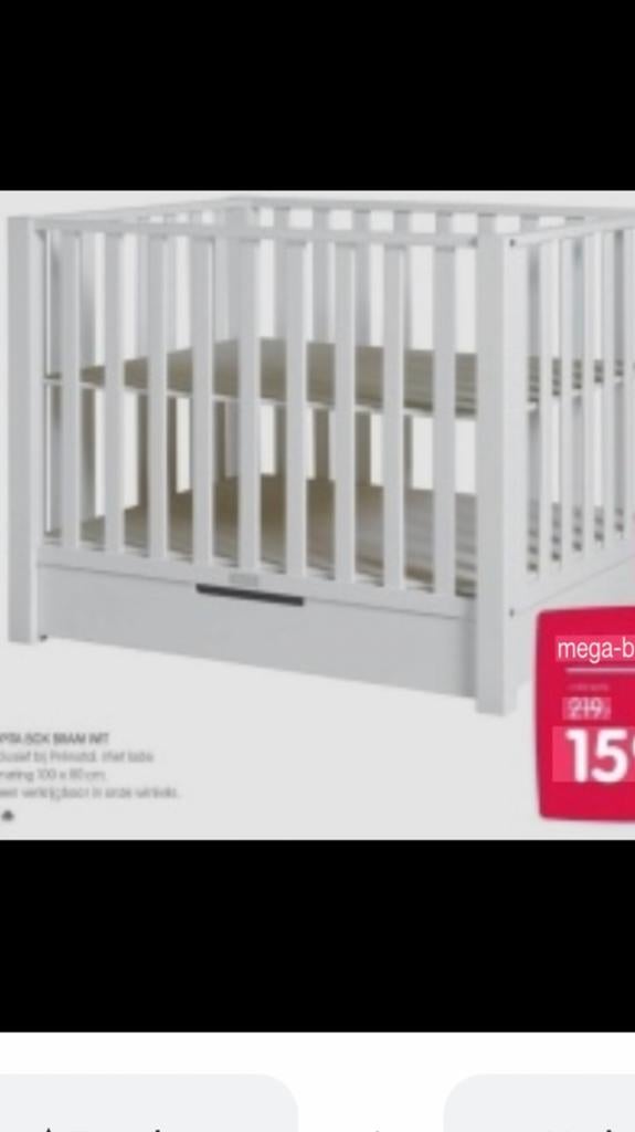 Bopita box incl. matras, Kinderen en Baby's, Boxen, Ophalen, Gebruikt, In hoogte verstelbaar