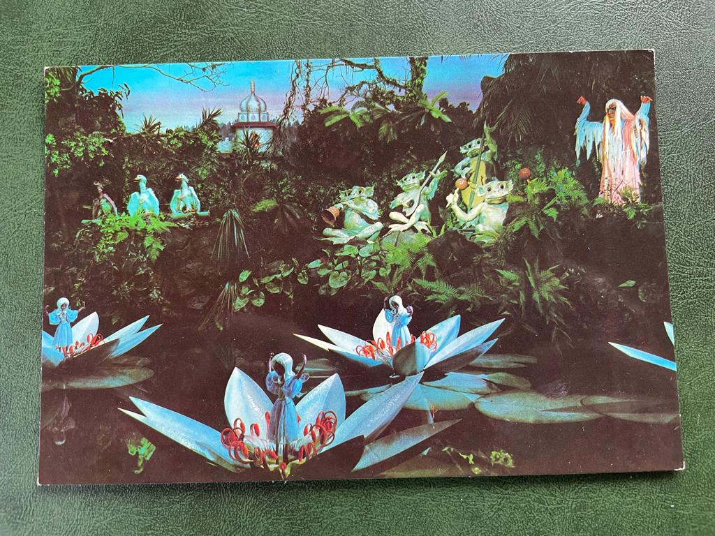 ansichtkaart van De Efteling ; Indische Waterlelies., Verzenden, Zo goed als nieuw, Overige typen