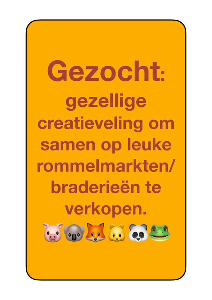 Partner gezocht: verkopen op (rommel)markten. Alkmaar e.o., Ophalen, Zo goed als nieuw, Overige typen