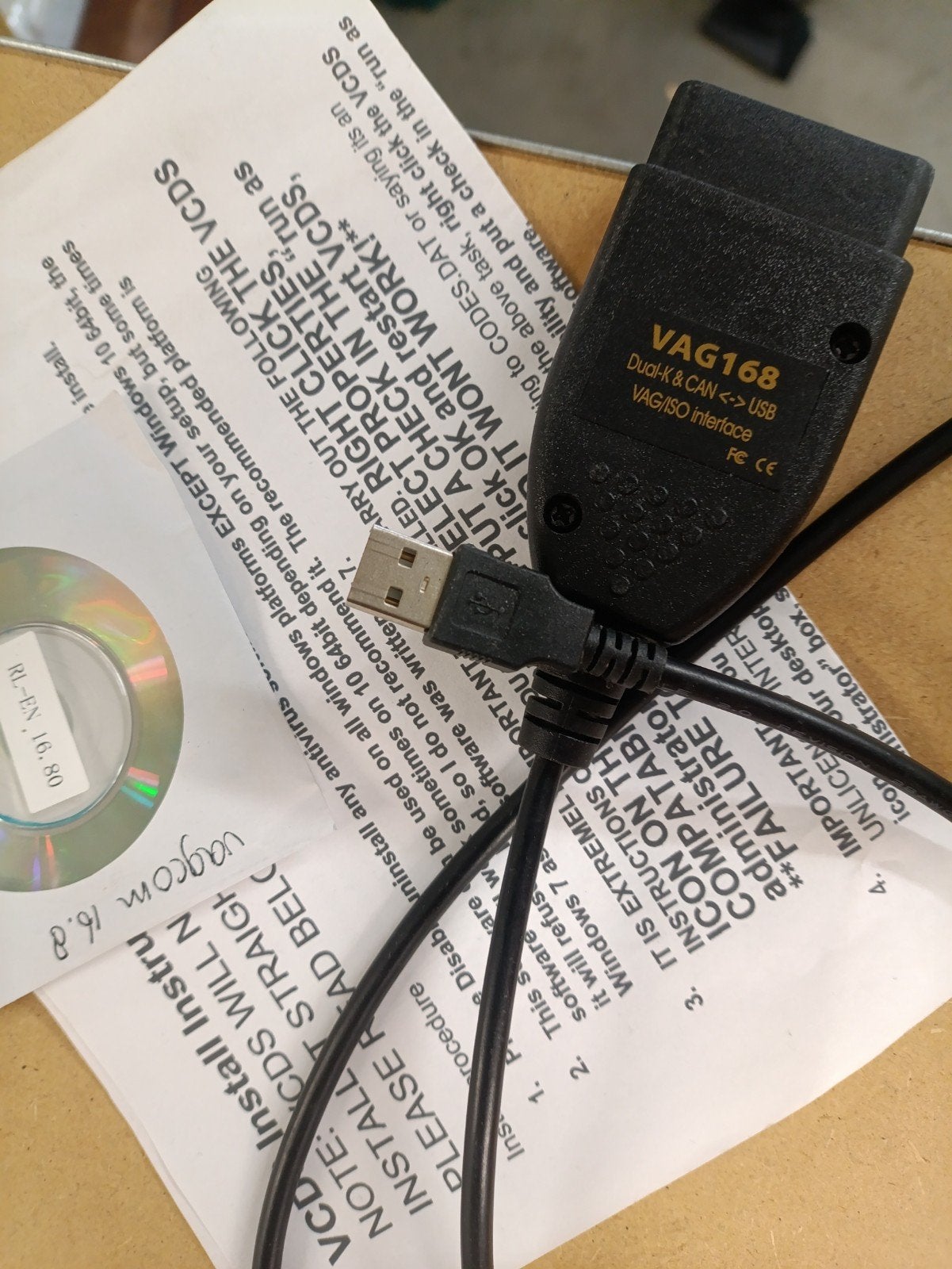 VCDS 16.8 VAGCOM diagnose en programmeertool, Gebruikt, Vcds, Ophalen of Verzenden, Info@vcds.com