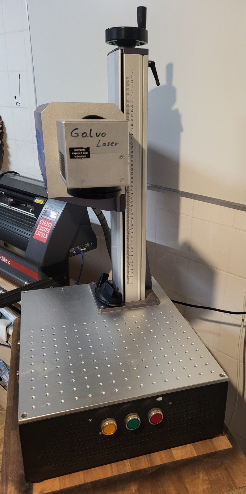 Galvo Laser Graveermachine CO2 10600nm, Ophalen