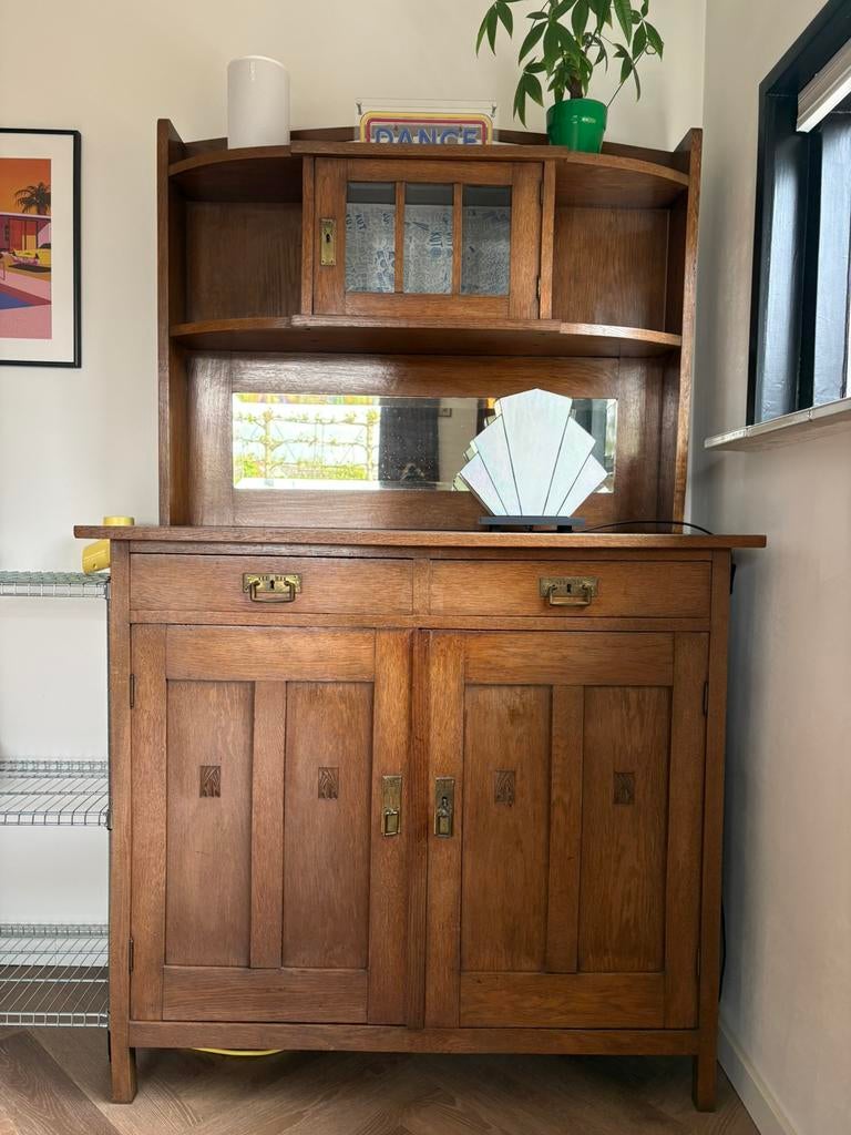 Art deco buffetkast - koopje!, Ophalen, Zo goed als nieuw, 25 tot 50 cm, 200 cm of meer