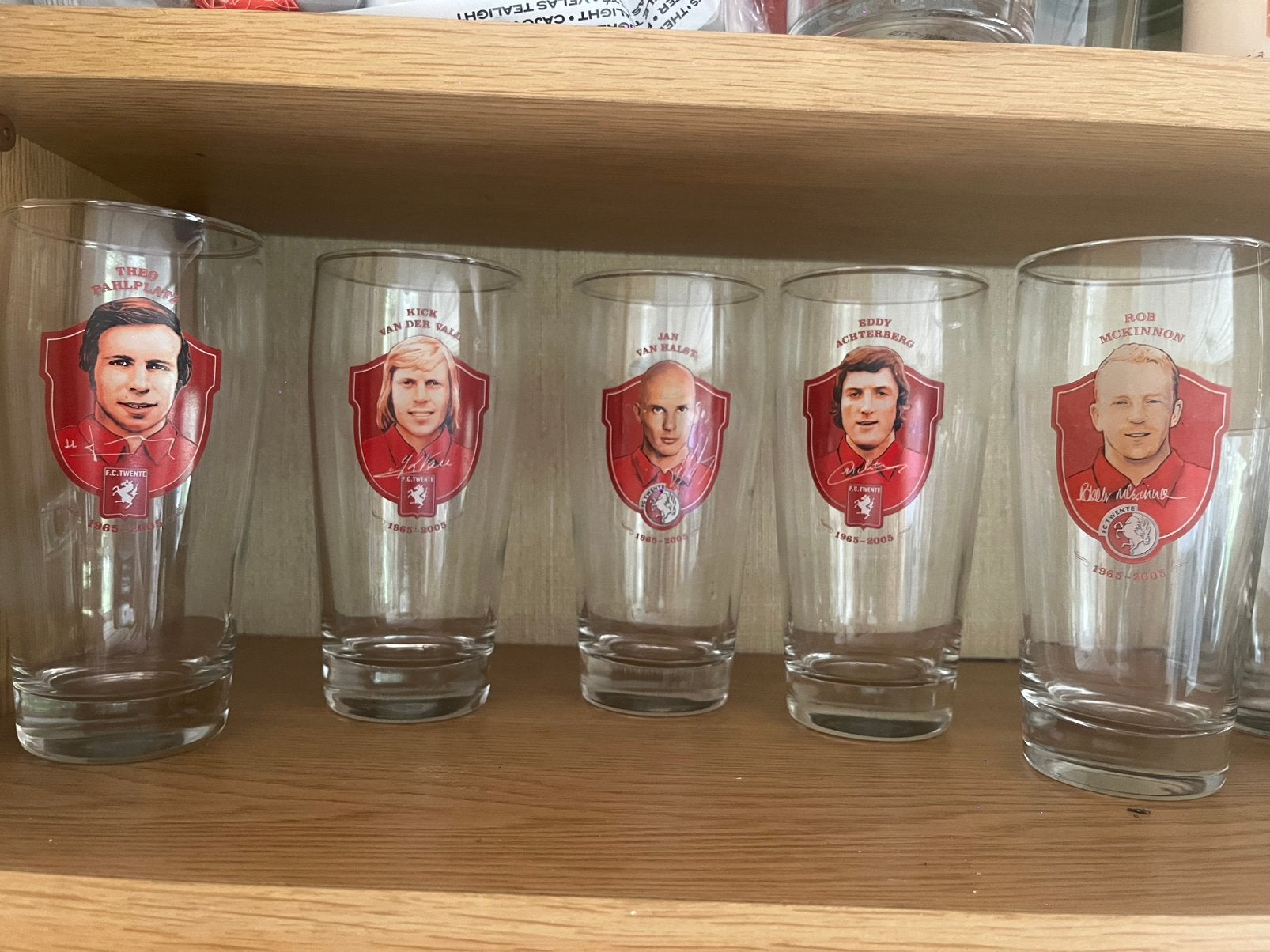 FC Twente glazen, Ophalen of Verzenden, Zo goed als nieuw, Overige typen