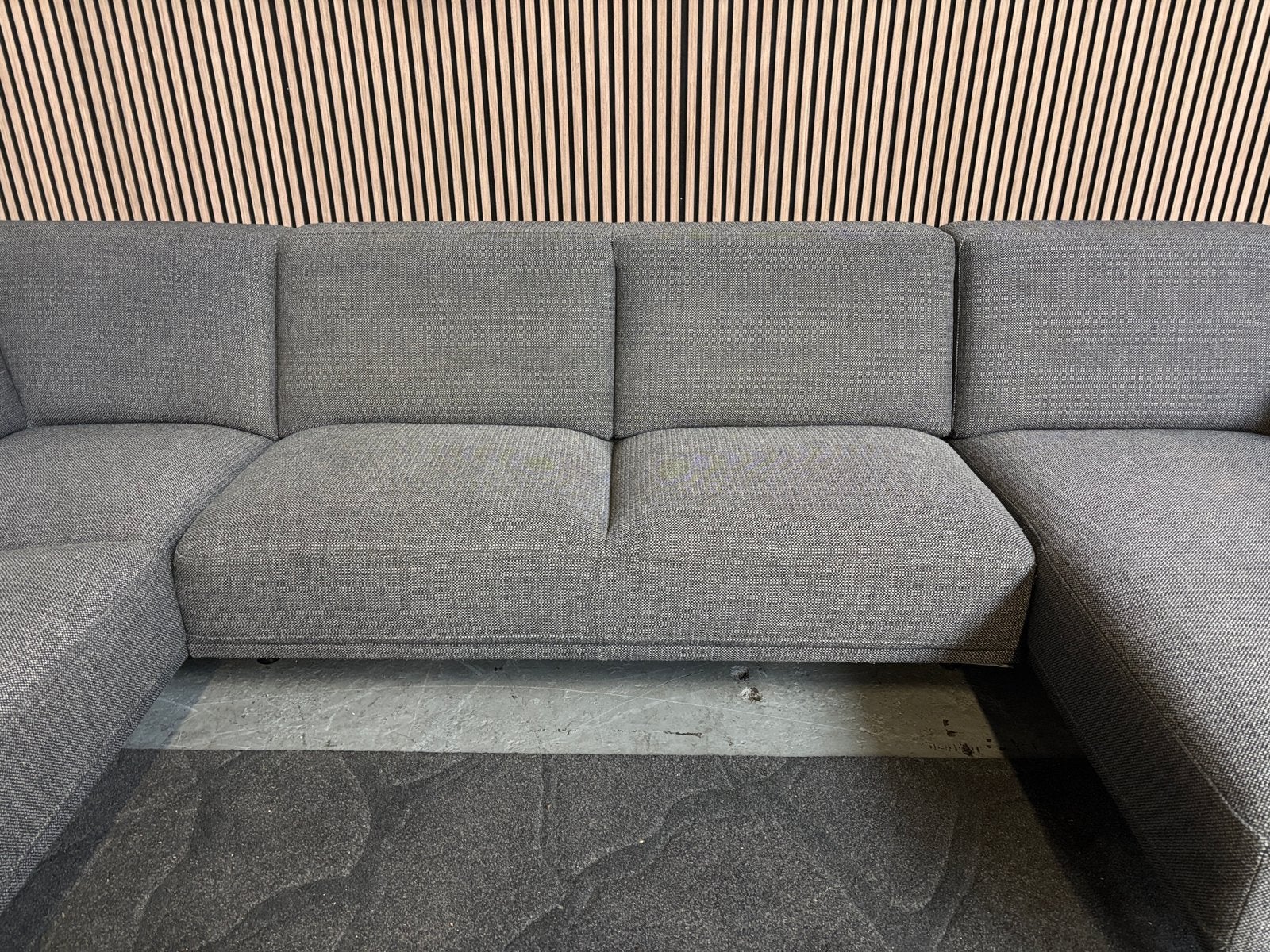GRATIS LEVERING Montel Star U-Bank 350x200x160 GEREINIGD, Huis en Inrichting, Hoekbank, 300 cm of meer, Ophalen of Verzenden, Zo goed als nieuw
