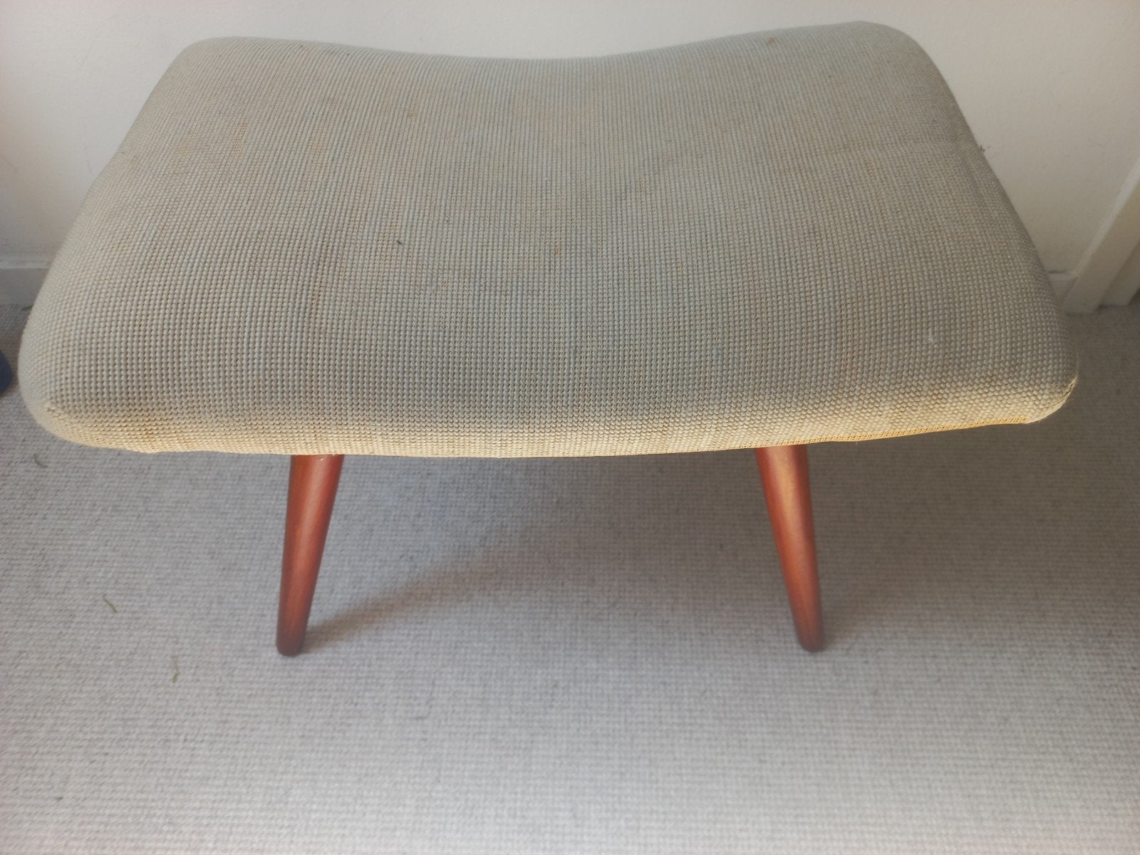 houten jaren 50 krukje, Ophalen of Verzenden, Gebruikt, Hout