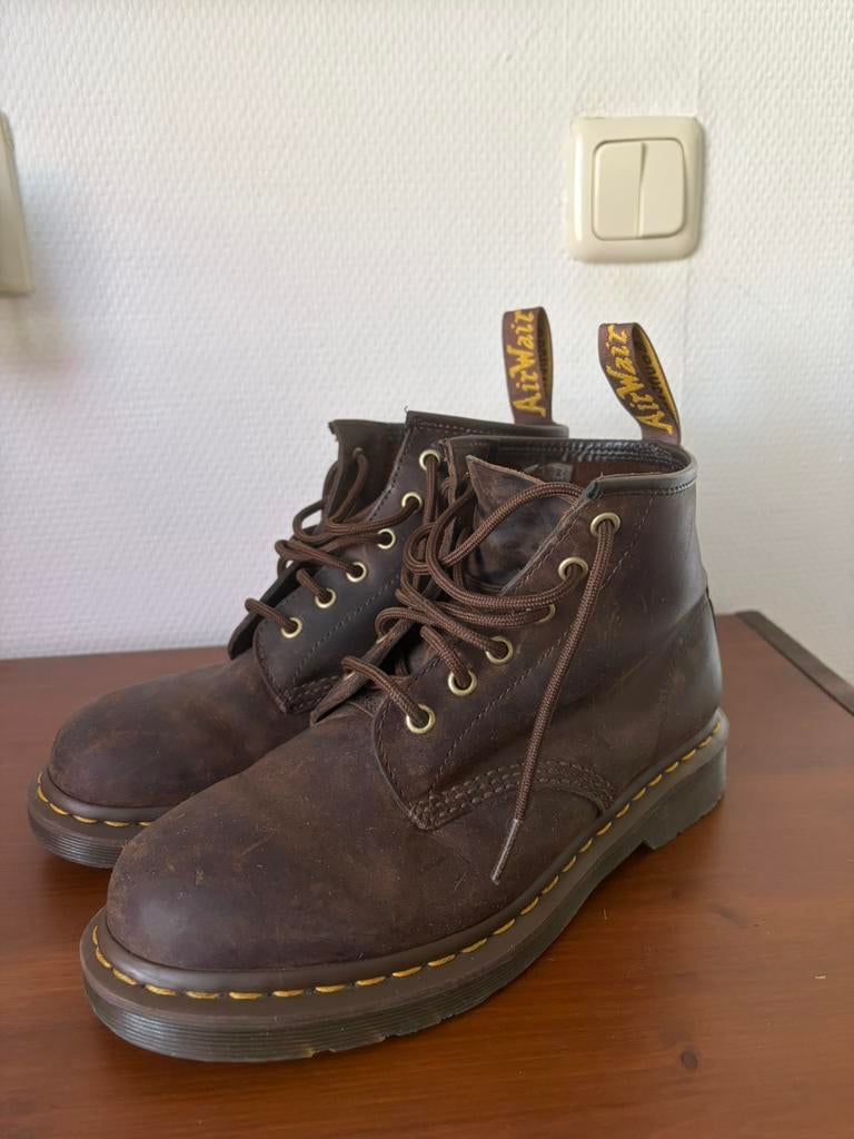 Dr. Martens 101 maat 40, Ophalen, Zo goed als nieuw, Bruin, Boots