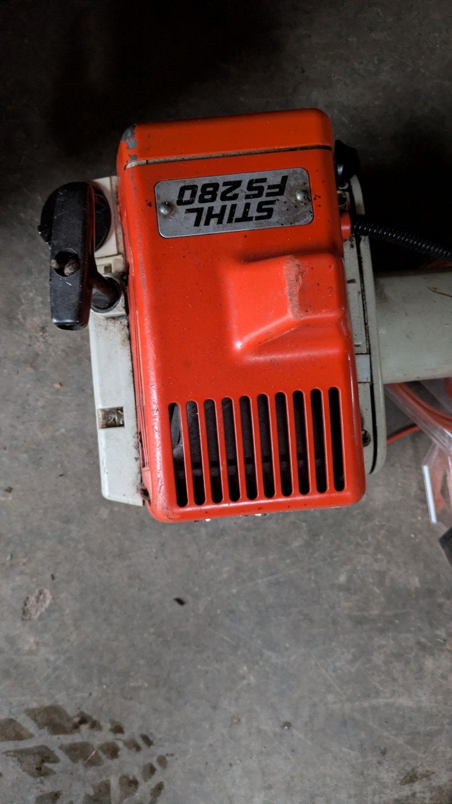 Stihl motor bosmaaier FS280, Ophalen, Gebruikt