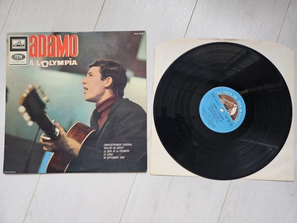 LP Salvatore Adamo "À Olympia" vinyl Fraanse muziek, Cd's en Dvd's, Verzenden, Gebruikt, 12 inch, Traditioneel en Volksmuziek
