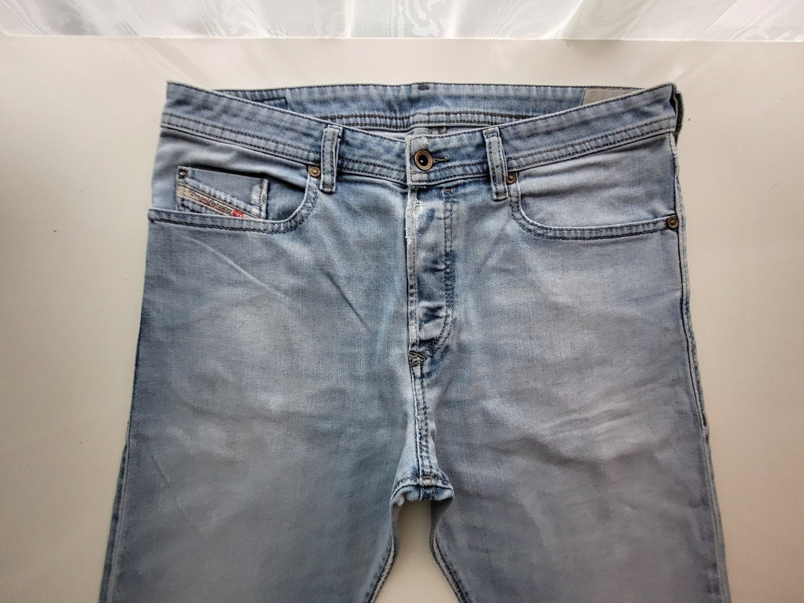 diesel buster jeans size 34/32, Kleding | Heren, Ophalen of Verzenden, Zo goed als nieuw, Blauw, W33 - W34 (confectie 48/50)
