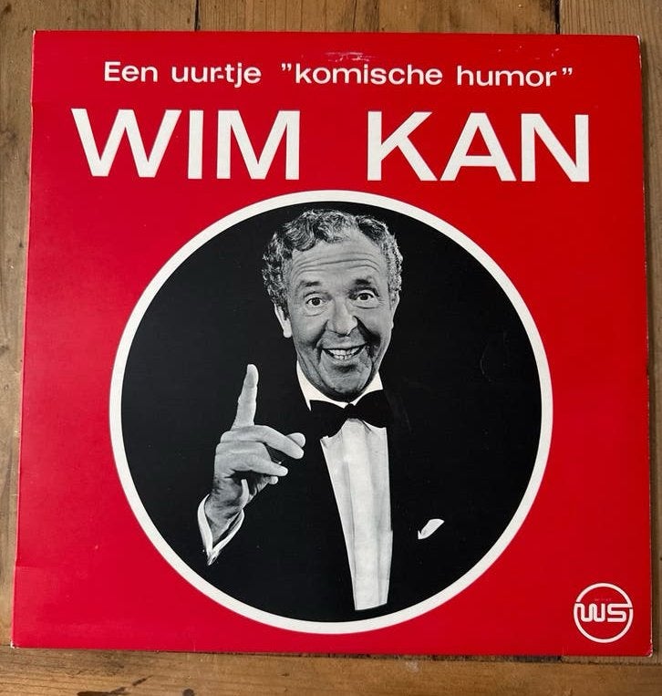 Wim Kan - Een Uurtje "Komische Humor" LP, Cd's en Dvd's, Vinyl | Nederlandstalig, Gebruikt, 12 inch, Ophalen of Verzenden