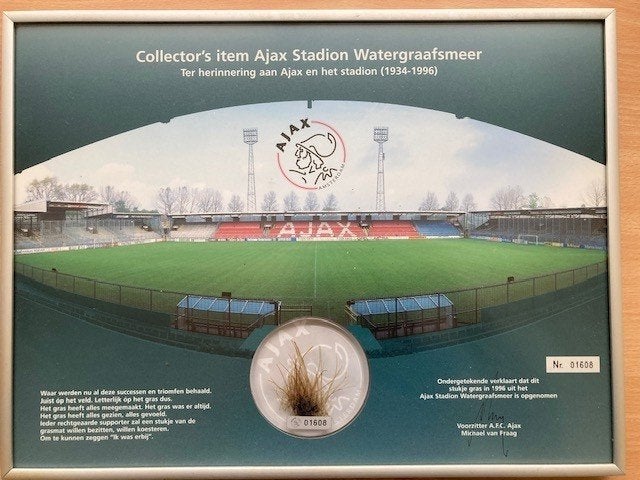 Uniek Ajax collector’s item stadion De Meer, Verzamelen, Sportartikelen en Voetbal, Verzenden, Zo goed als nieuw, Ajax, Overige typen