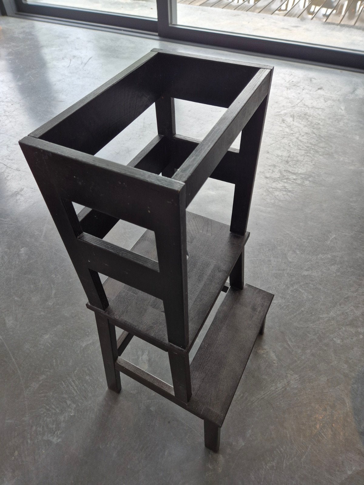 IKEA Bekvam Learning Tower / Leertoren - Zwart, Ophalen