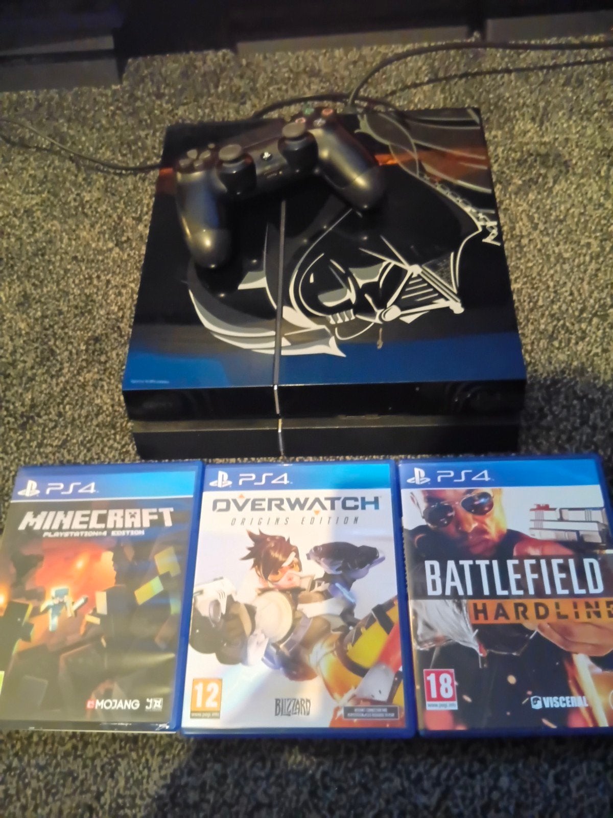 playstation 4 star wars 1TB Controller games, Met games, Ophalen of Verzenden, 1 TB, Met 1 controller