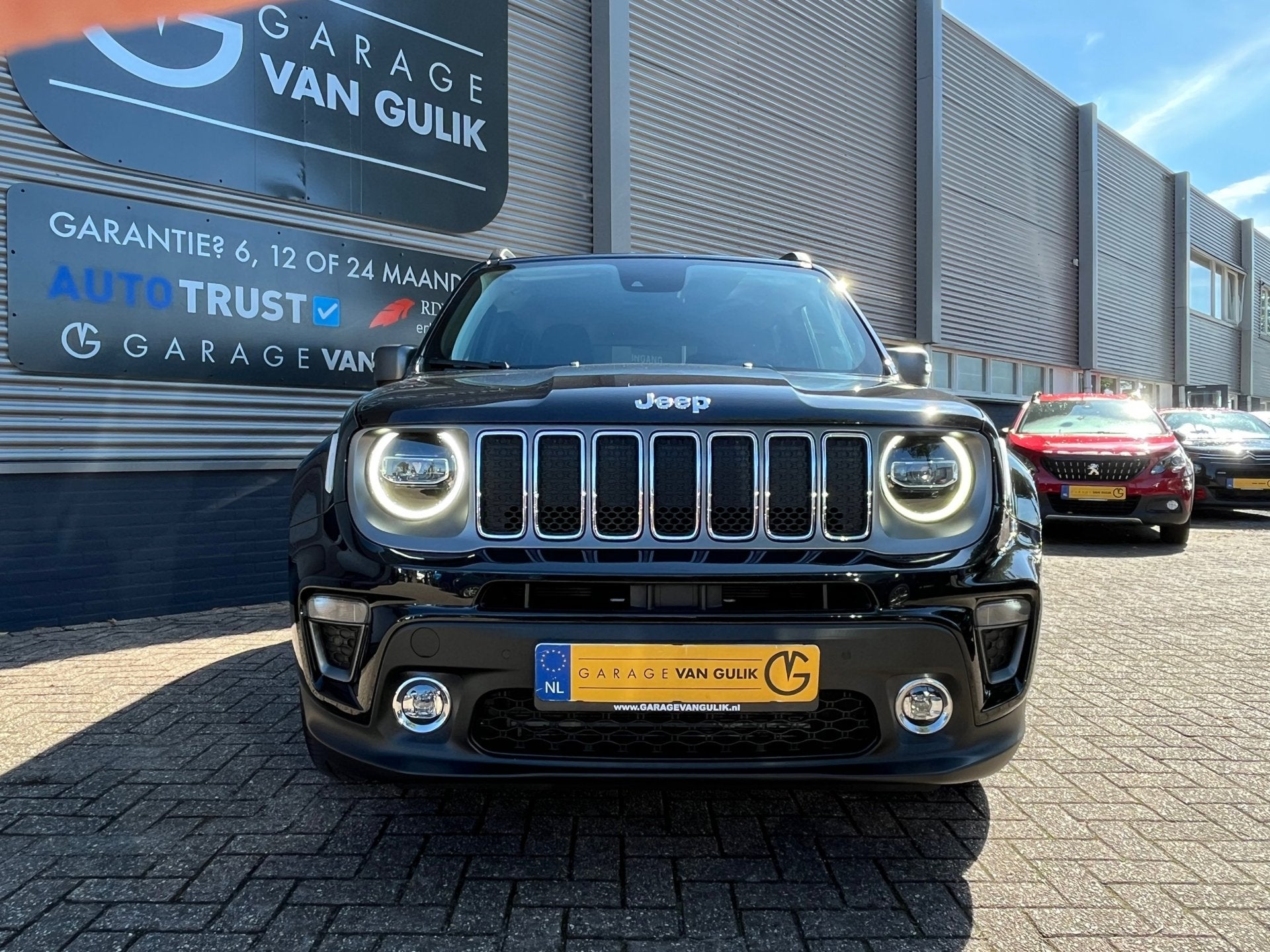 Jeep Renegade 1.3T Limited 150PK Automaat,Navi,Clima,Cruise,, Auto's, Stof, Gebruikt, Lichtsensor, 4 cilinders