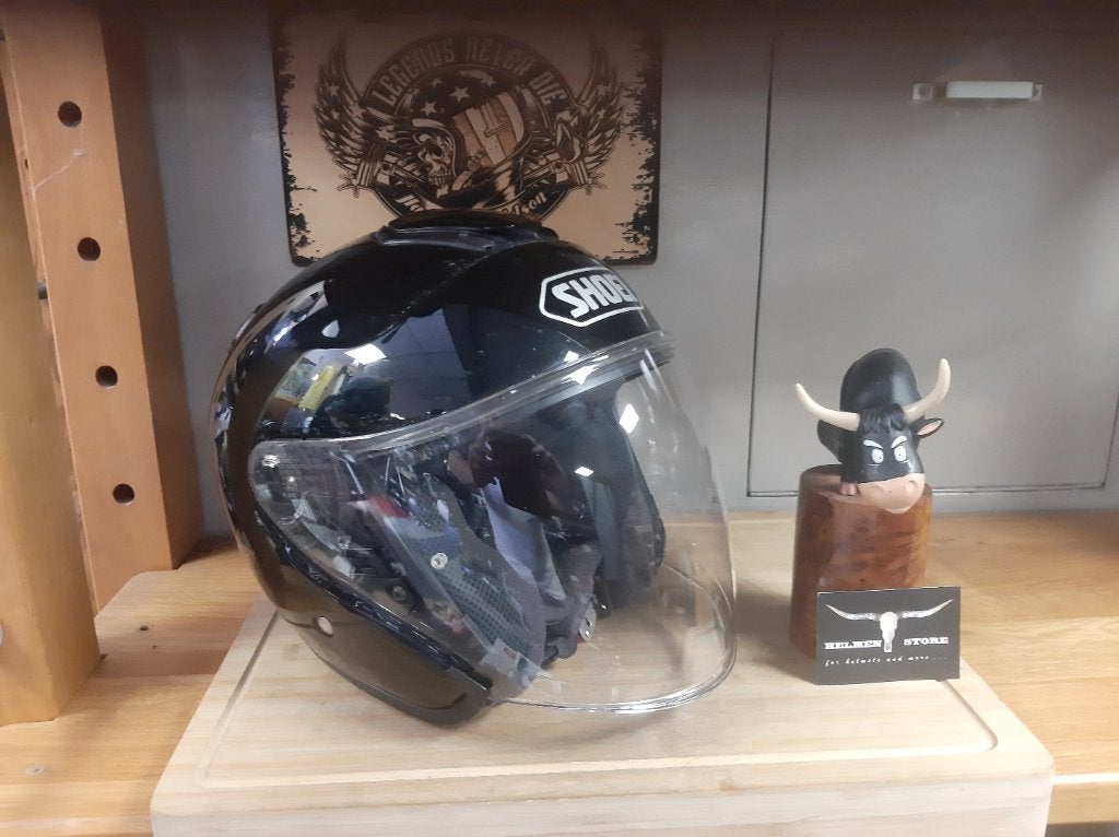 shoei J-cruise helm maat S gebruikt motor scooter helm S, Nieuw met kaartje, Pascalstraat 6 1704 RD Heerhugowaard, Dames, Jethelm