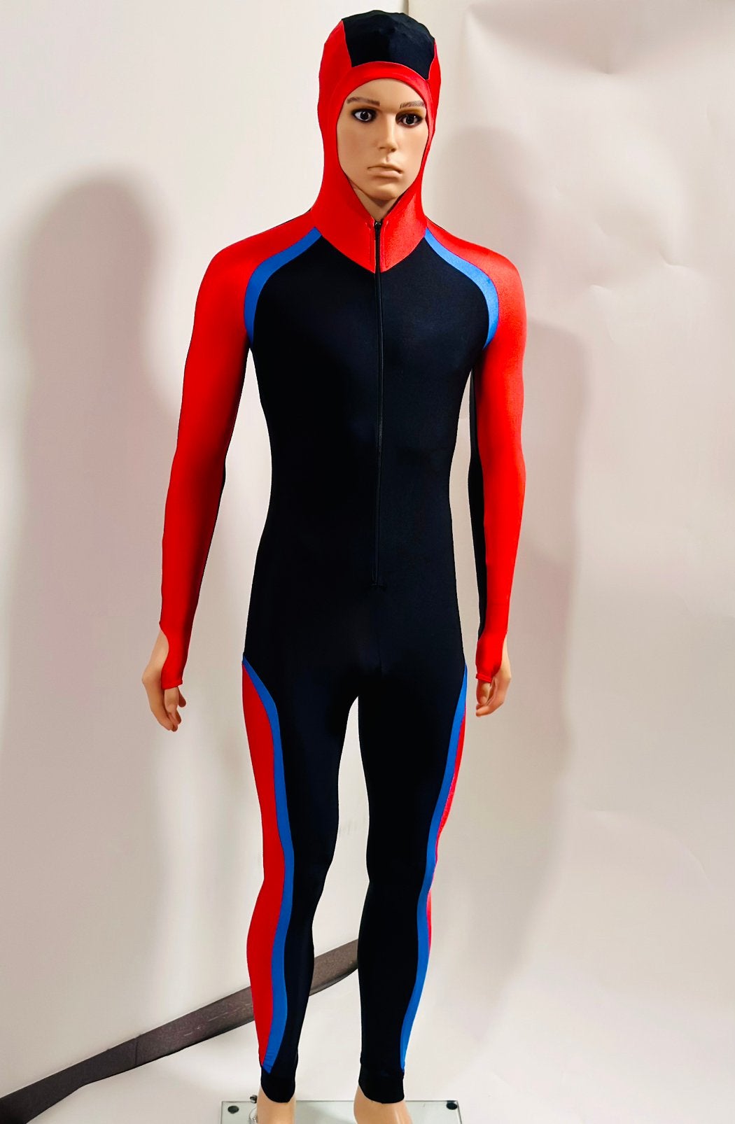 Schaatskleding schaatspak snelpak speedsuit maat M lycra, Ophalen of Verzenden, Zo goed als nieuw