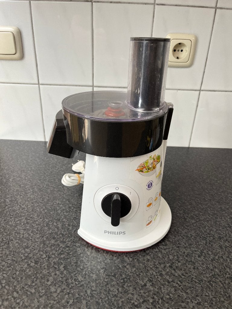 Philips Viva Collection SaladMaker HR1388 keukenmachine, Ophalen of Verzenden, Gebruikt, 1 snelheid