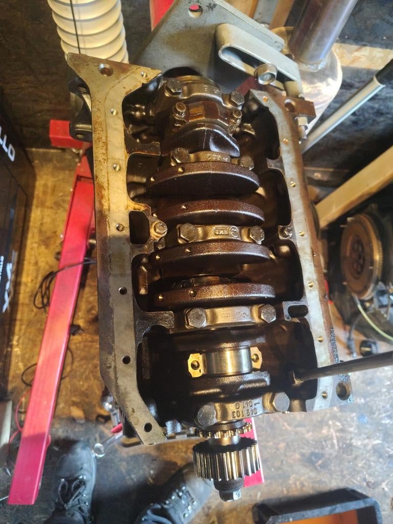 1.6 Abu motorblok voor revisie, Auto-onderdelen, Motor en Toebehoren, Volkswagen, Gebruikt, Ophalen