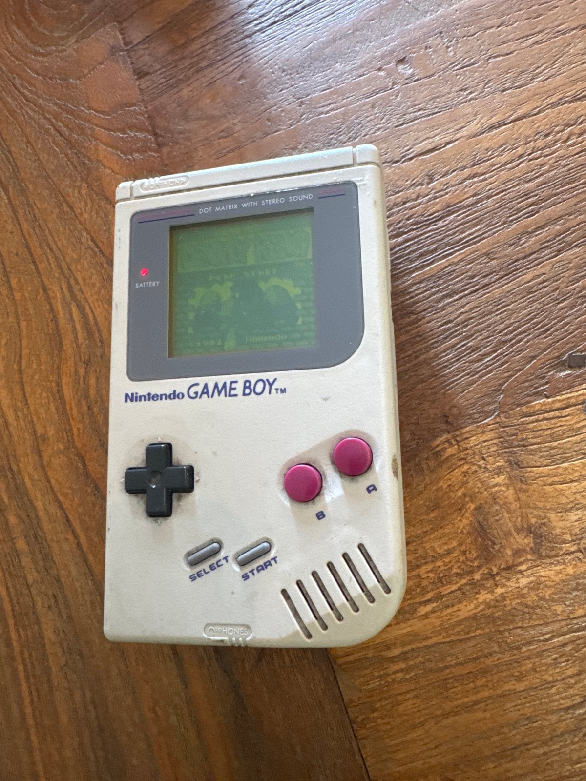 Nintendo Game Boy Classic - Vintage Handheld Console, Spelcomputers en Games, Ophalen of Verzenden, Gebruikt, Game Boy Classic