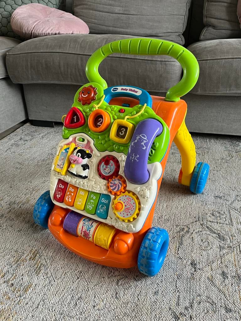 VTech Baby Walker - Interactieve Loopwagen met Geluid, Ophalen, Gebruikt, Overige typen, Met licht