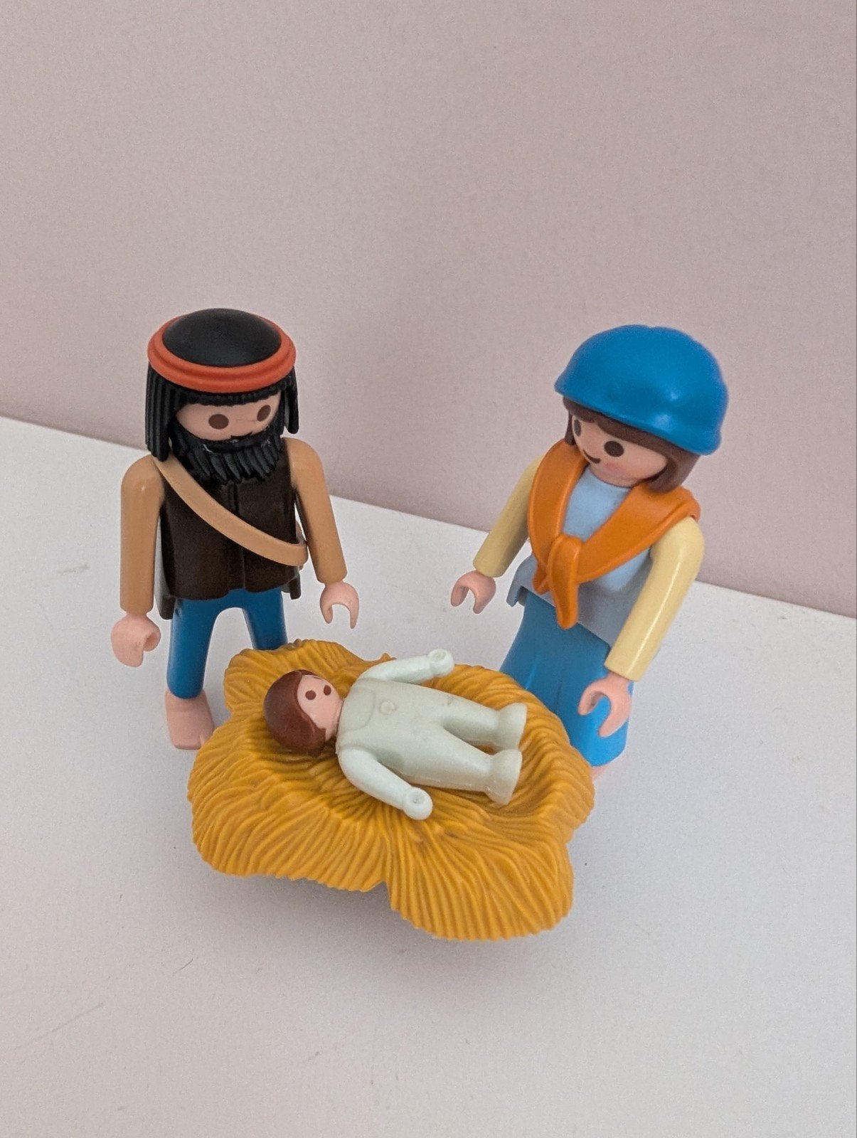 Playmobil Jozef en Maria en het Kindje, Kinderen en Baby's, Ophalen of Verzenden, Zo goed als nieuw, Complete set, Figuren