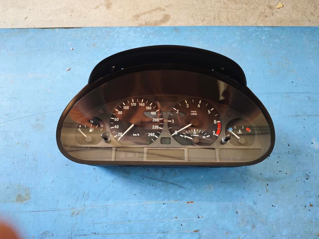 Dashboard Snelheidsmeter Tellerklok Bmw e46, Ophalen of Verzenden, Gebruikt