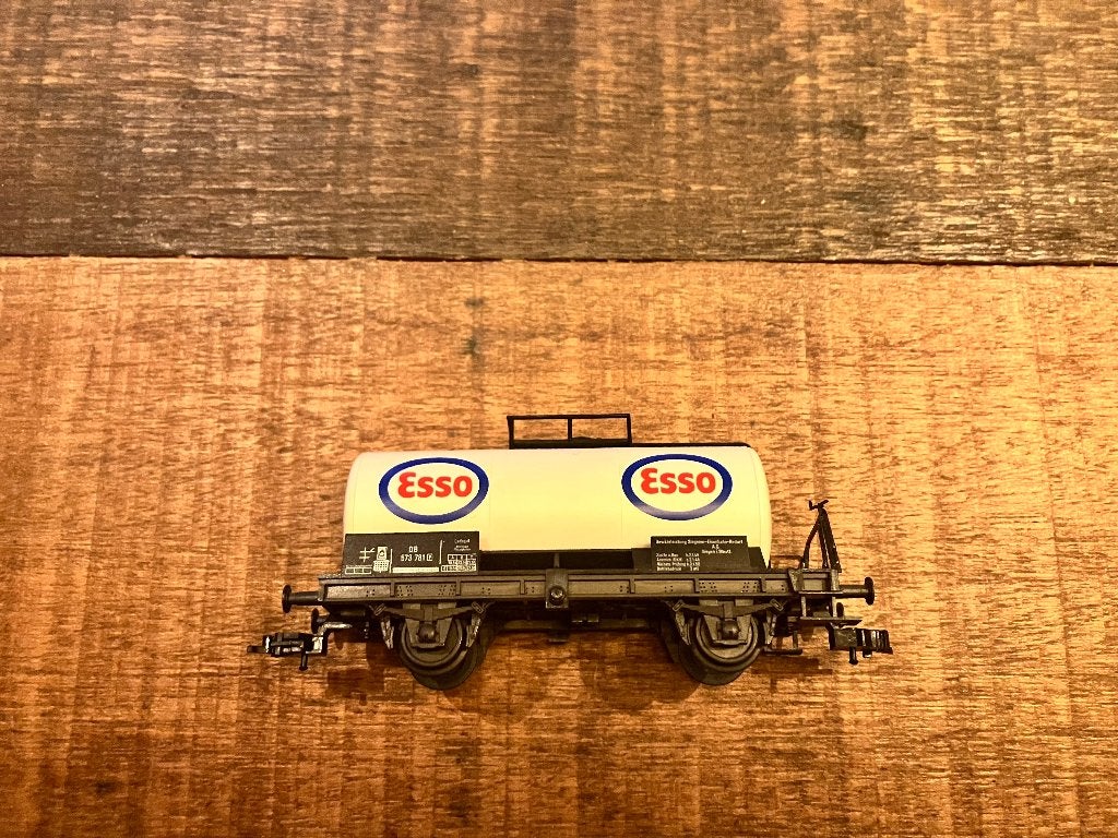 Fleischmann 5032 H0 Ketelwagen 'Esso' van de DB, Gelijkstroom, Fleischmann, Wagon, Ophalen of Verzenden