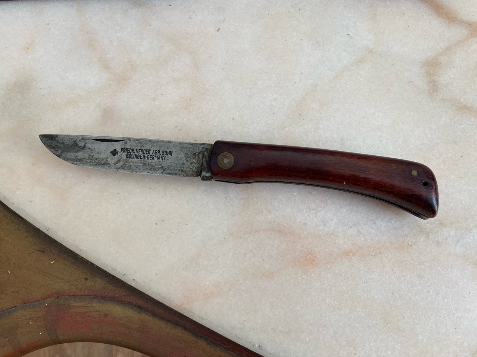 Vitage Herder zakmes 19 cm, Ophalen of Verzenden, Gebruikt