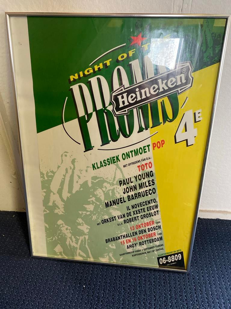 Poster Night of the Proms 1994, Ophalen, A1 t/m A3, Film en Tv