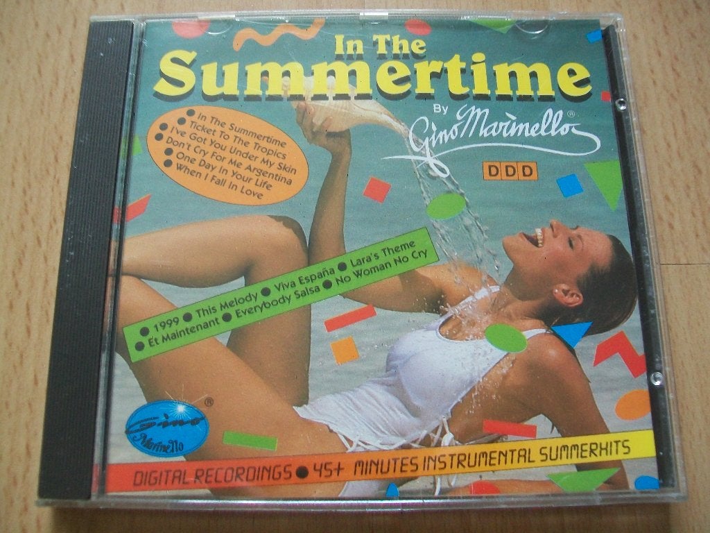 CD - In The Summertime - Gino Marinello - z.g.a.n., Ophalen of Verzenden, Zo goed als nieuw