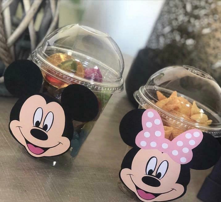 Mickey Mouse voor traktatie, versiering of (naam)slingers, Ophalen of Verzenden, Nieuw, Versiering, Verjaardag