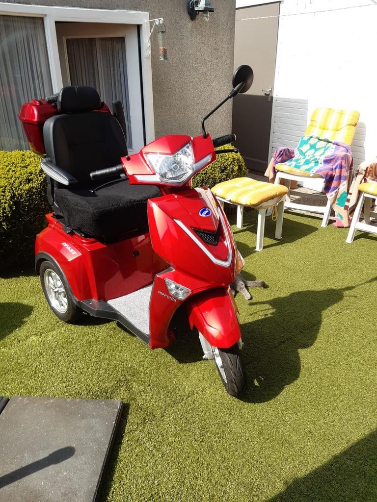 Nipponia scootmobiel, Fietsen en Brommers, Snorfietsen en Snorscooters, Ophalen, Zo goed als nieuw, Benzine, Overige merken