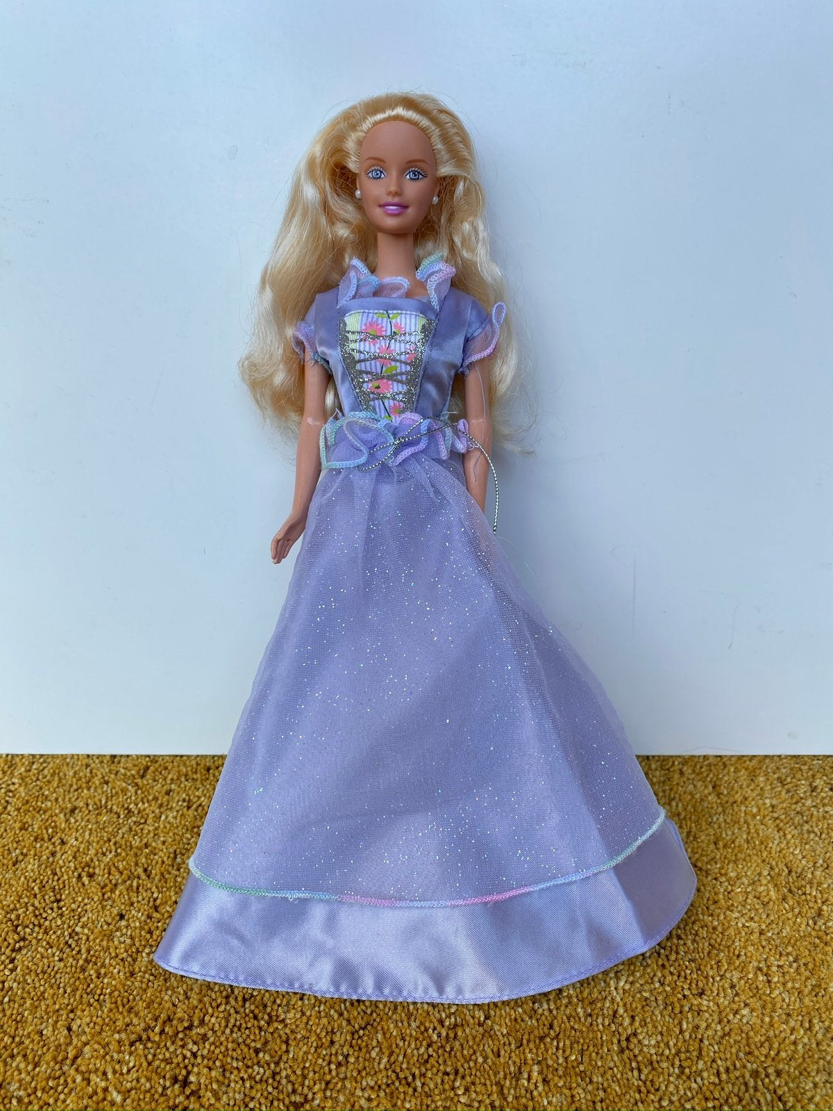 Barbie Princess Lavender Dress 2000, Kinderen en Baby's, Speelgoed | Poppen, Ophalen of Verzenden, Gebruikt, Barbie
