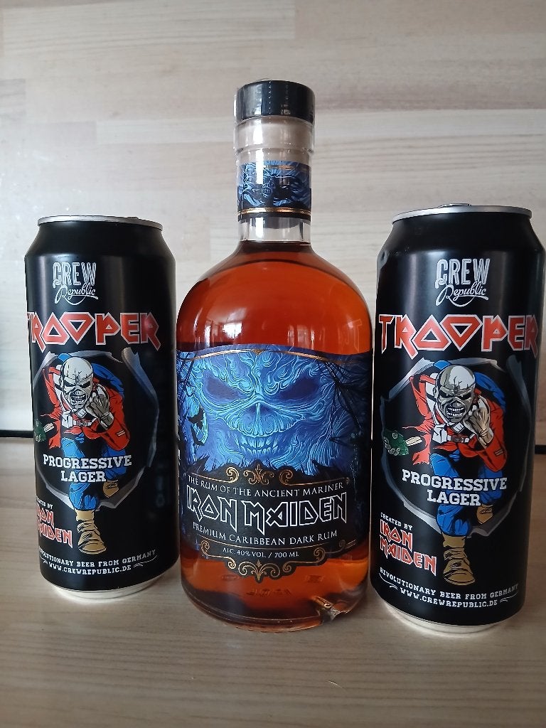 Iron Maiden bier., Verzamelen, Ophalen of Verzenden, Nieuw, Overige, Overige merken