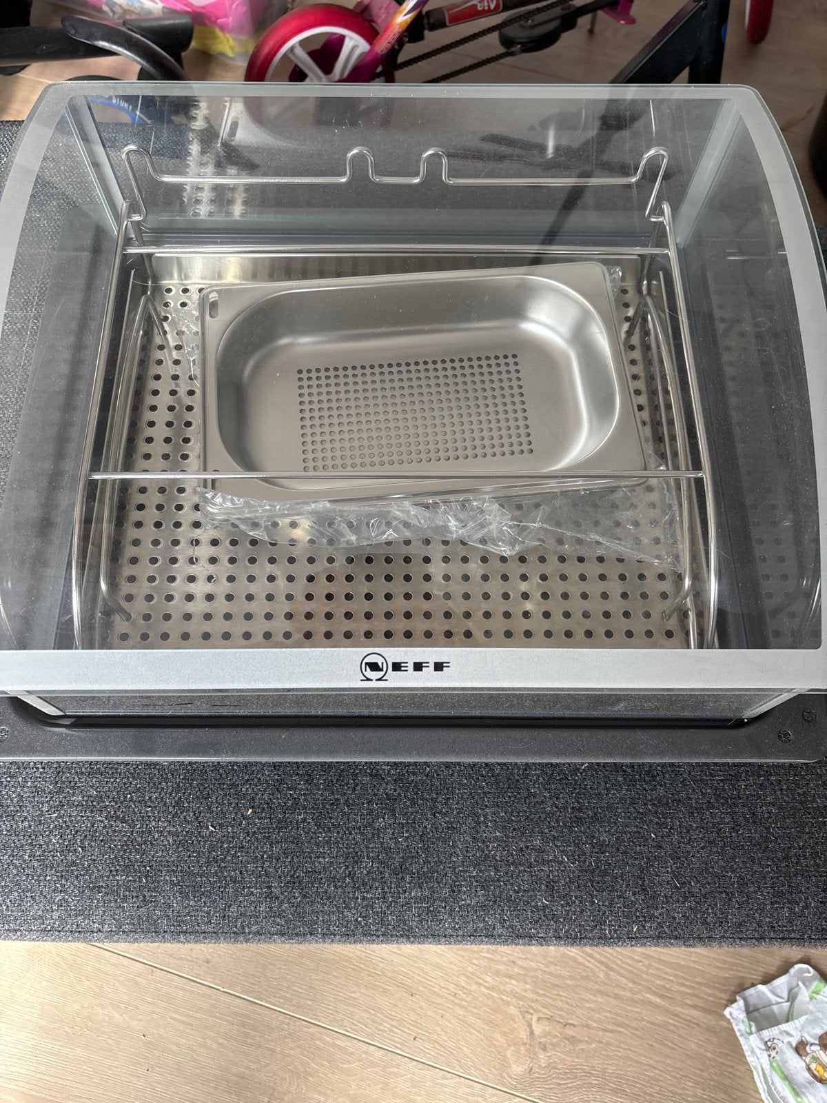 Neff Stoomoven adapter. Nieuw, Ophalen, 45 tot 50 cm, Neff, Nieuw