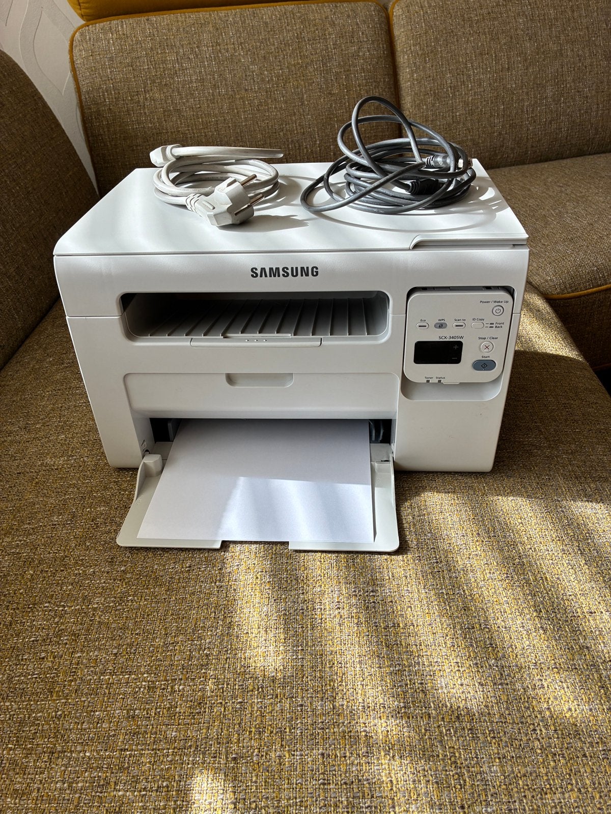 Te koop goed werkende laser printer samsung scx-3405W, Ophalen of Verzenden, Zo goed als nieuw