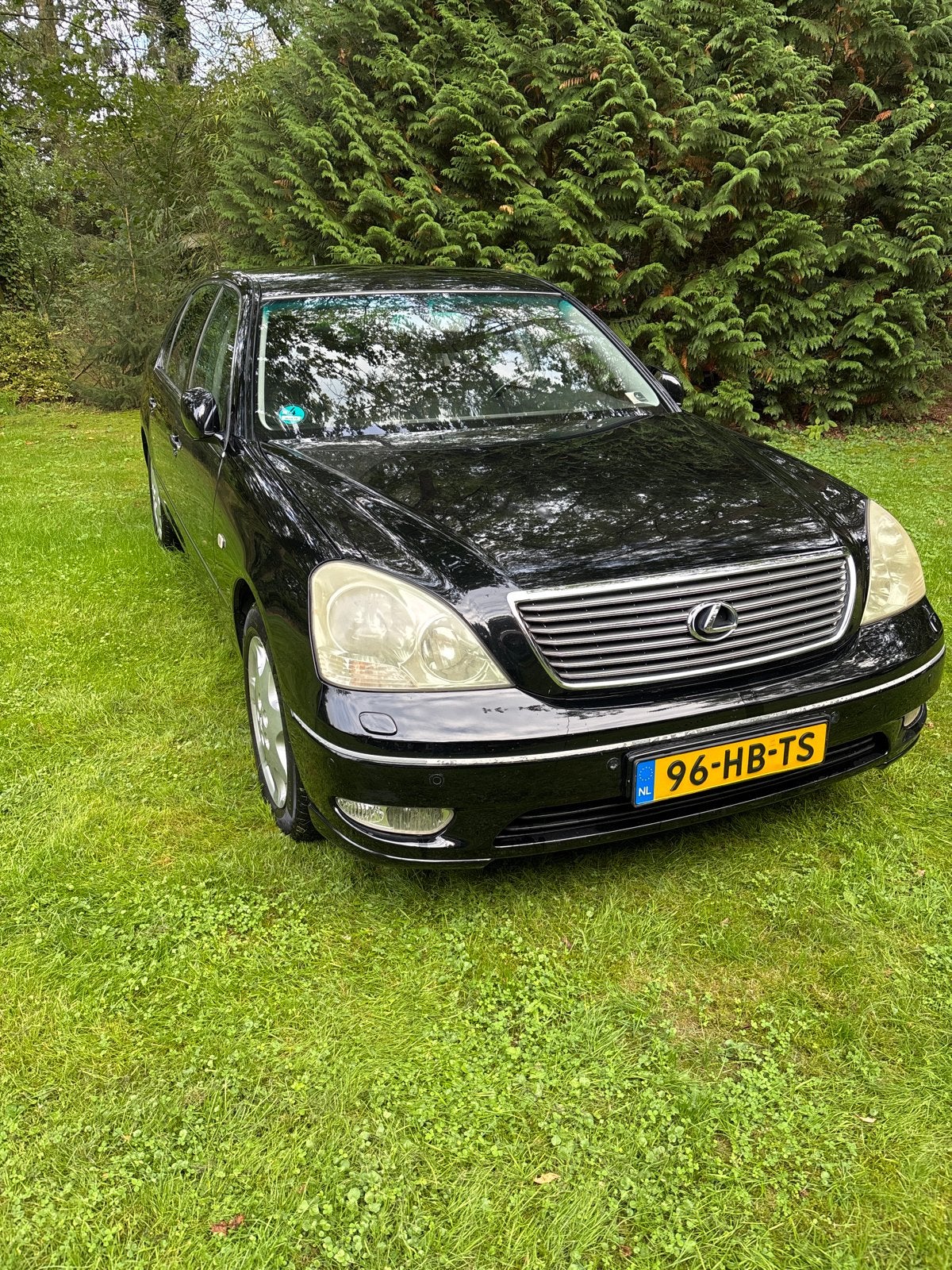 Lexus LS(-H) 430 4.3 AUT 2001 Zwart UNIEK!, Auto's, Automaat, Achterwielaandrijving, 2000 kg, Zwart