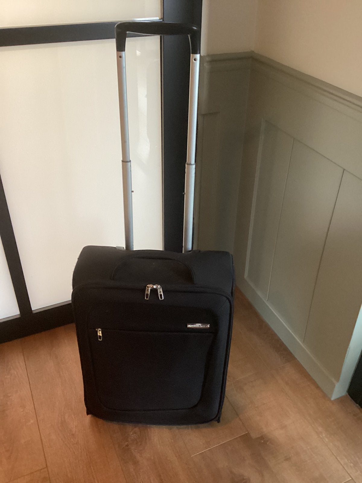 Samsonite trolley, Ophalen of Verzenden, Zo goed als nieuw, Hard kunststof, 35 tot 45 cm