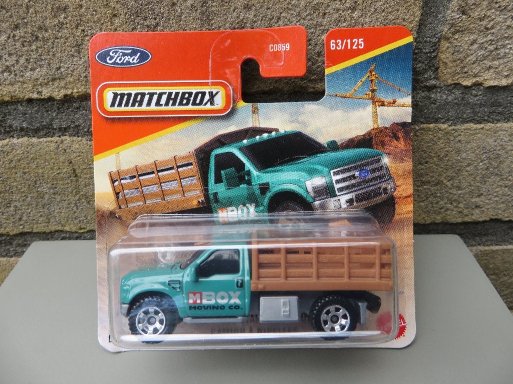 Matchbox Ford F-350 Stake Bed Truck, Ophalen of Verzenden, Nieuw, Bus of Vrachtwagen