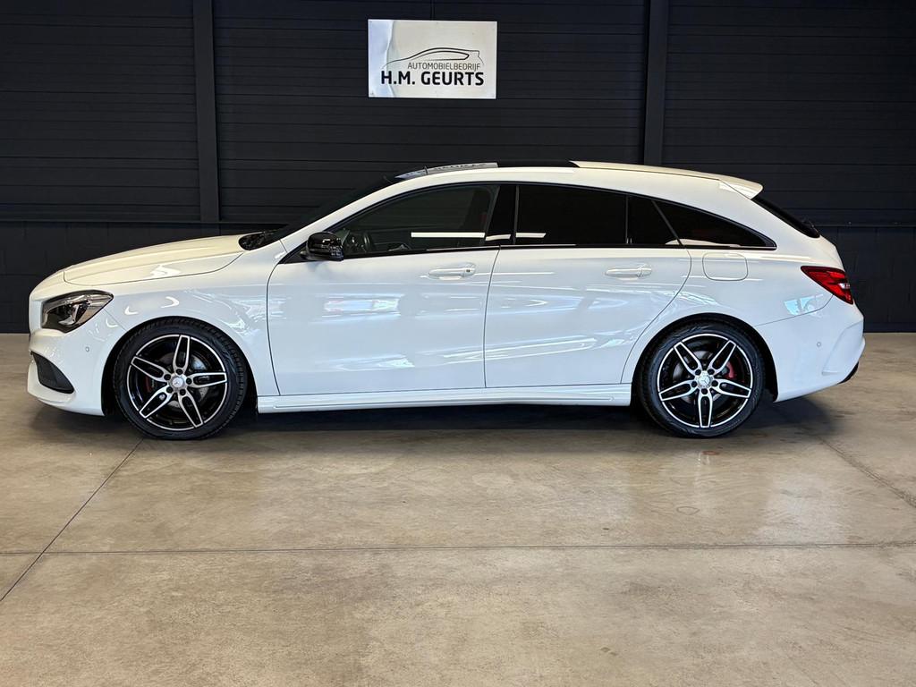 Mercedes-Benz CLA-Klasse 200 SB Automaat | AMG Line | Nightp, Auto's, Mercedes-Benz, CLA, 730 kg, Gebruikt, Leder en Stof