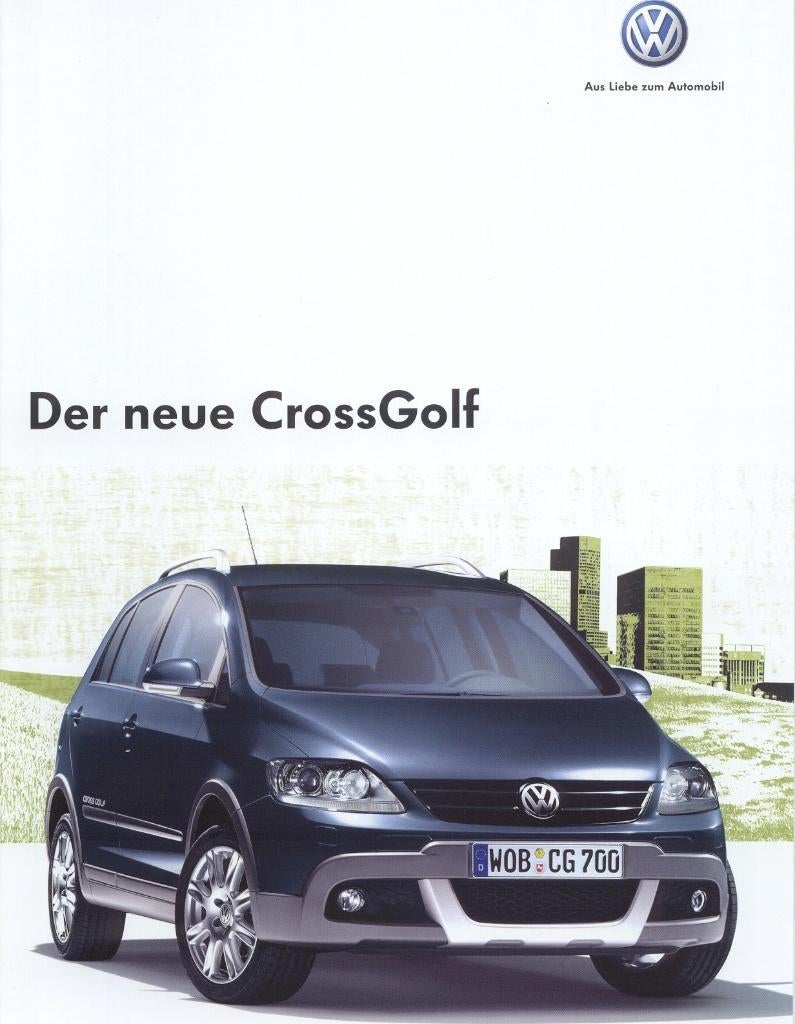 Volkswagen CrossGolf / Cross Golf (mei 2007), Ophalen of Verzenden, Nieuw, Volkswagen